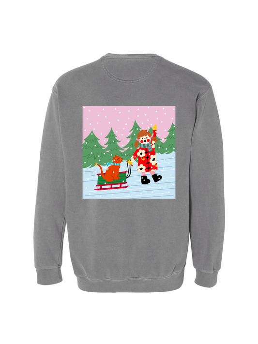 Let’s Go for a Sleigh Ride Crewneck